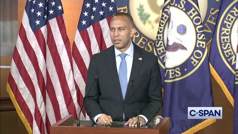 Rep Jeffries: "Donald Trump has ordered extreme MAGA Republicans in the House to shut