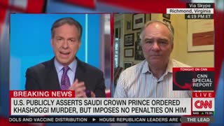 Jake Tapper And Sen. Tim Kaine Discuss The Khashoggi Murder