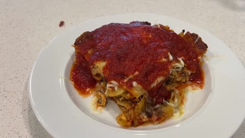 Cooking with Chef Steve: Reheating Thick Stack Meat Lasagna