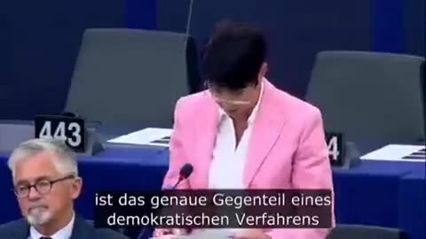 Christine Anderson MEP🔥 on FIRE calls out the WHO treaty which destroys sovereignty