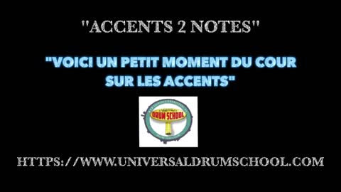 Petit moment du cours en ligne sur les accents