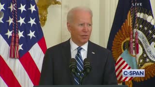 Biden Tries to Swear in New Immigrants But Can't Speak a Coherent Sentence