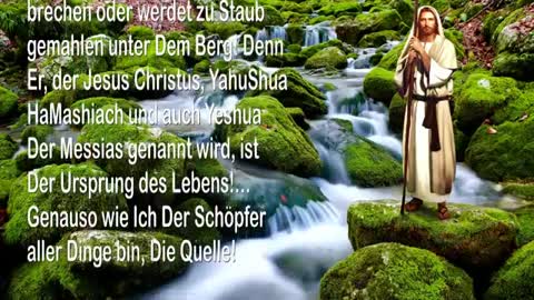 YahuShua, Der Ewige Stein... Grosse Völkerscharen im Tal der Entscheidung 🎺 Die Trompete Gottes