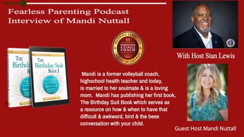 Trailer for FearLESS Parenting Interview of Mandi Nuttall