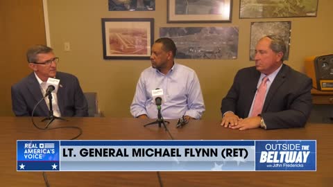 "How on earth did we get in this situation?" John Fredericks asks Lt. Gen. Michael Flynn