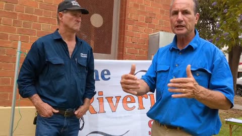 Wade interviewing David Landini from The Riverina State - Deniliquin 21/11/2023