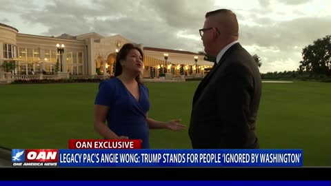 Legacy PAC’s Angie Wong: Trump stands for people “ignored by Washington”