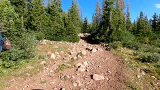 Hiking the Loop trail in the Utah High Uintas, Day 3