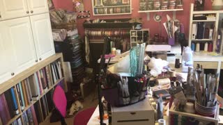 A tour of my craft room- by request (from Lovely Lavender Wishes)