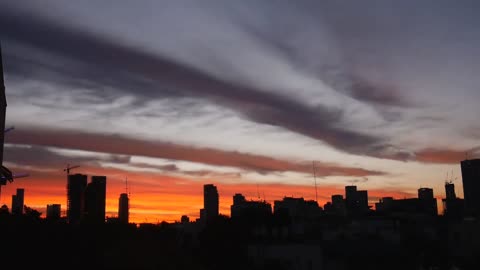 Time Lapse - Sunrise Over The City