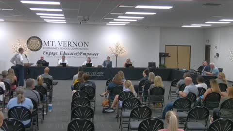 Mount Vernon Board meeting Doctor puts CDC under the bus