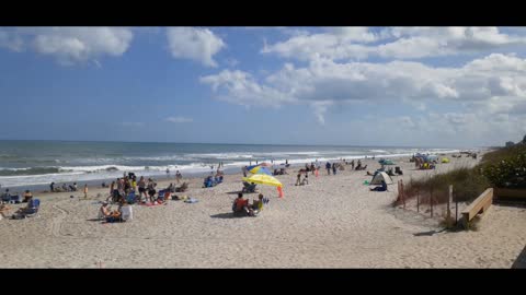 Paradise Beach Beach visit in Melbourne FL at Howard E. Futch Memorial Park