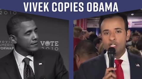 Vivek Copies Barack Hussein Obama