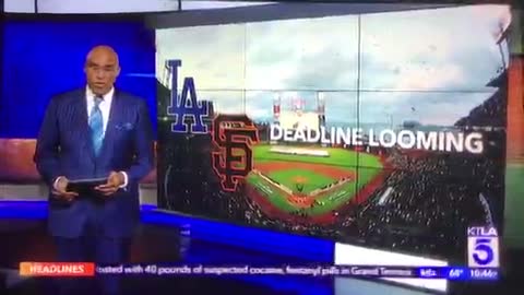 KTLA 5 News at 10pm “Sports Final” open August 1, 2022