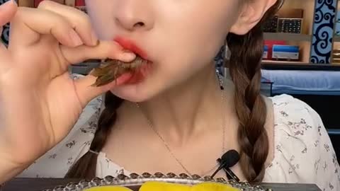 ASMR Mukbang Eating Show, ASMR Noodle Soup Eating Girls (7)