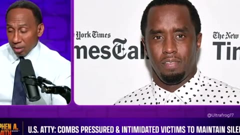 Stephen A. Smith suggests that Hollywood and the Music Industry are petrified of Diddy's arrest