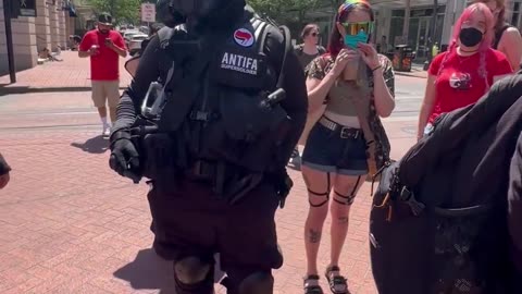 Antifa "SuperSoldier"