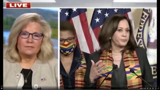 Traitor Liz Cheney was TOTALLY against RADICAL Kamala before she Just went Ahead and Endorsed her for POTUS