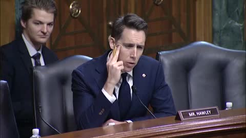 Sen. Hawley Grills Judicial Nominee On Legal Defense Of Man Accused Of Heinous Acts Against Children