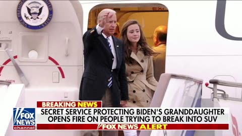 Secret Service Opens Fire on People Trying to Carjack Biden's Granddaughter's Car