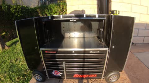 Snap-On miniature rolling wagon/pit box