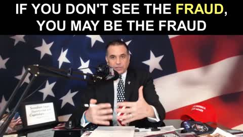 If You Don't See the Fraud..YOU May Be the Fraud!