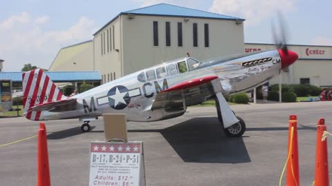 TP-51C "Betty Jane" starting up on 8/2 in Smyrna, TN