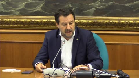 🔴 Matteo Salvini in Conferenza Stampa dalla Camera dei Deputati del 05/10/2021