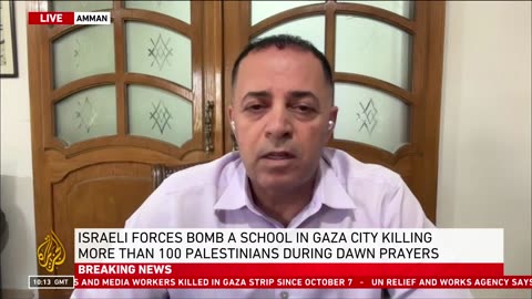 Bombing of school another example of Israel trying to ‘undermine’ proposed peace talks