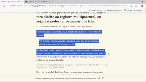 celebra trisal que teve reconhecimento de união estável no RS após dez anos