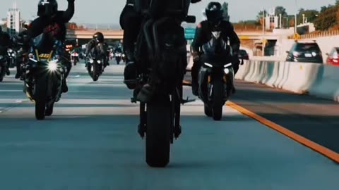 The knight riders, bike lovers, Bikers gang, bike race