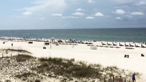 Dark Clouds Damper Beach Vacay