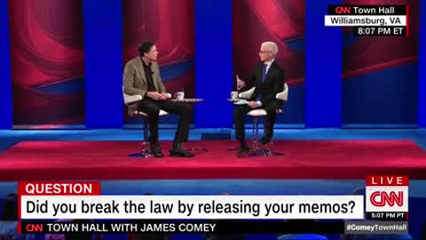 James Comey Denies Being A Leaker