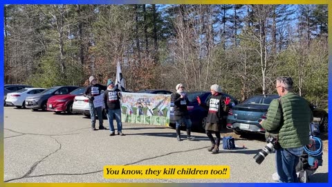 Palestine Protestors Call Out Angus King and Chellie Pingree