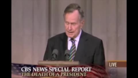 Bush Laughs while talking about JFK assassination