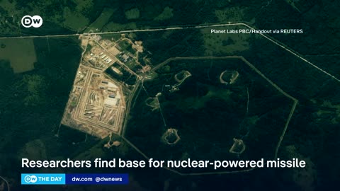 Researchers find launch site for Russia's nuclear-powered missile