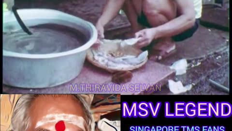 SINGAPORE 1970 MSV LEGEND NUMBER ONE MUSIC DIRECTOR IN THA WORLD SINGAPORE TMS FANS