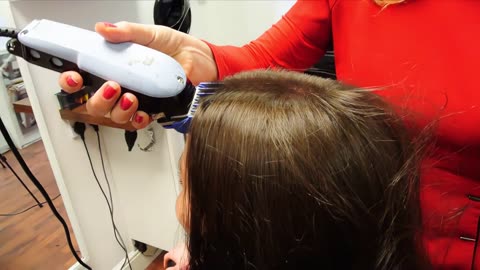 British woman shaves her head for charity