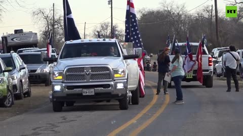 ‘God’s Army’ convoy arrives in Eagle Pass, Texas