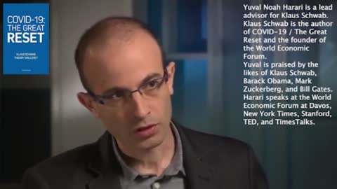 Yuval Noah Harari | Klaus Schwab Lead Advisor "Equality Is Out, But Immortality Is In."