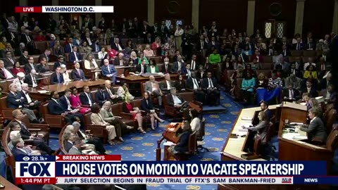 Kevin McCarthy ousted as House Speaker in historic vote _ LiveNOW from FOX