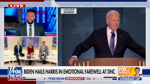 'Fox & Friends' Co-Hosts Say DNC Intentionally Put Biden On Late In Attempt To Hide Him