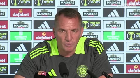 "This is a Rangers thing" | Brendan Rodgers on there being no away fans at first two Old Firm games