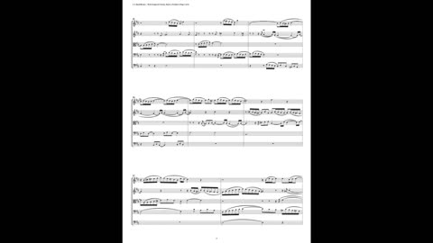 J.S. Bach - Well-Tempered Clavier: Part 2 - Prelude 05 (String Quintet)