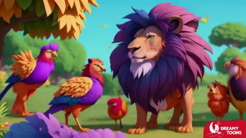 3D Animated Cartton, Leo the Lion and His Jungle Adventures, English Cartoon For Kids