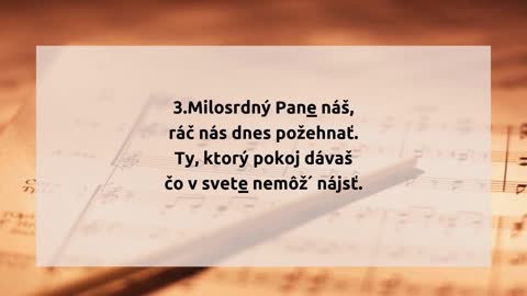 Pane, z Tvojej milosti