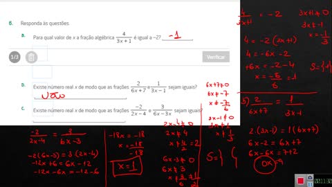 Matemática 1 - Aula 16 de Maio - Correção exercícios páginas 13 e 14 - Parte 2.