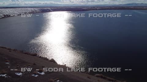 - Soda Lake, Fallon, Churchill County, Nevada - Slow Pan Right -