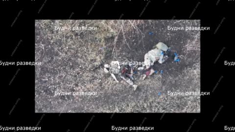 Two Ukrainian soldiers are killed by a Russian FPV drone while walking