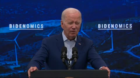 Usa President Joe biden Speak about "bidecnomic" in new mexico